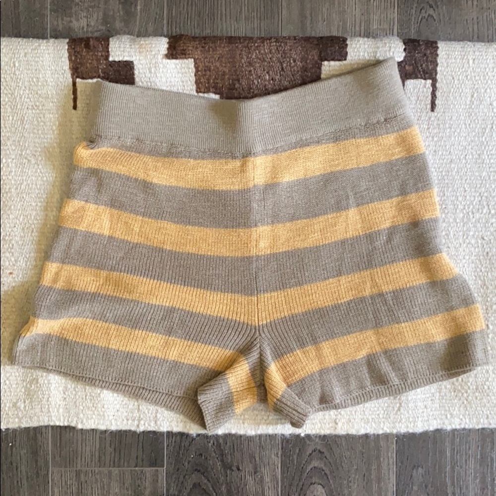 Free people beach knit shorts size XS